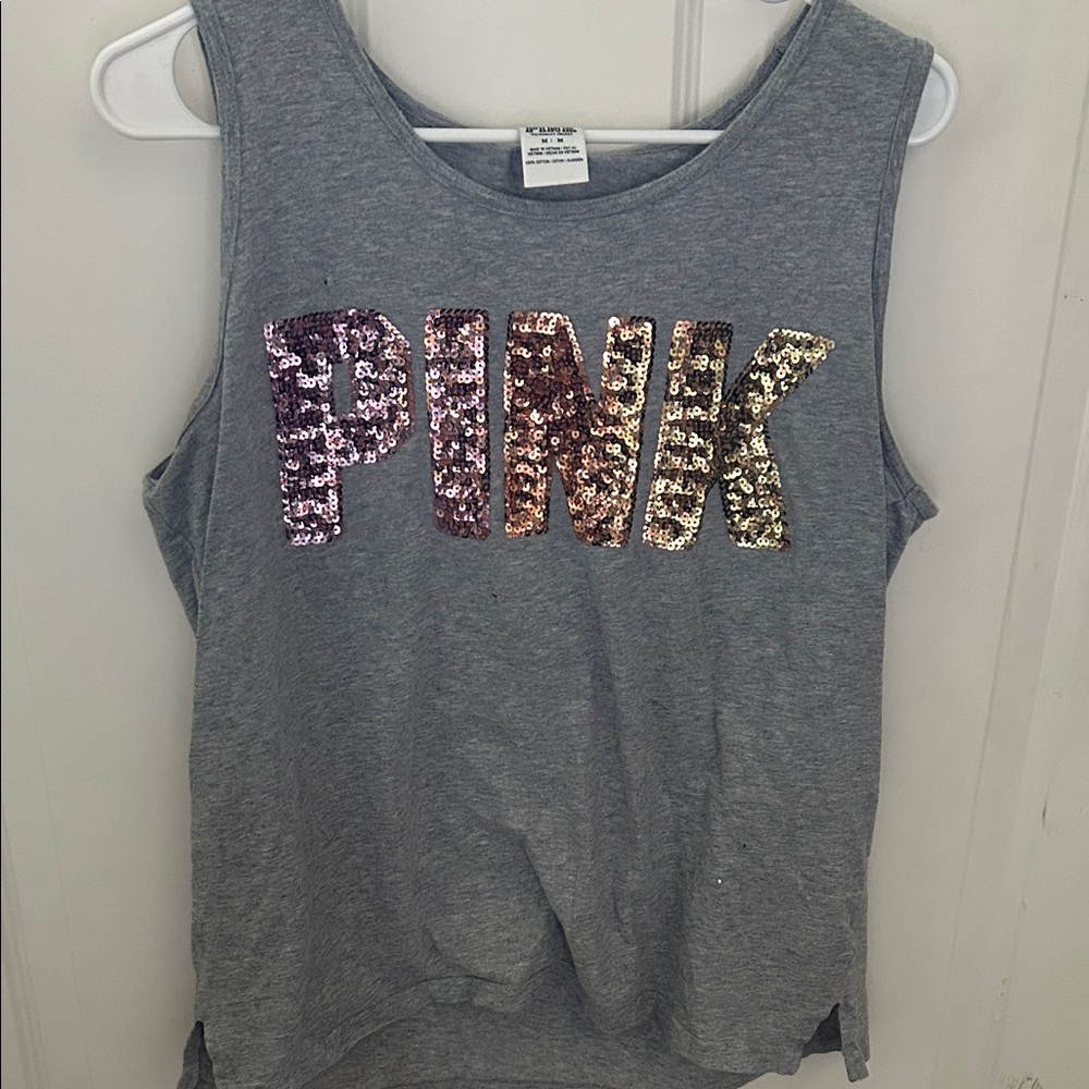 PINK Victoria Secret bling tank top